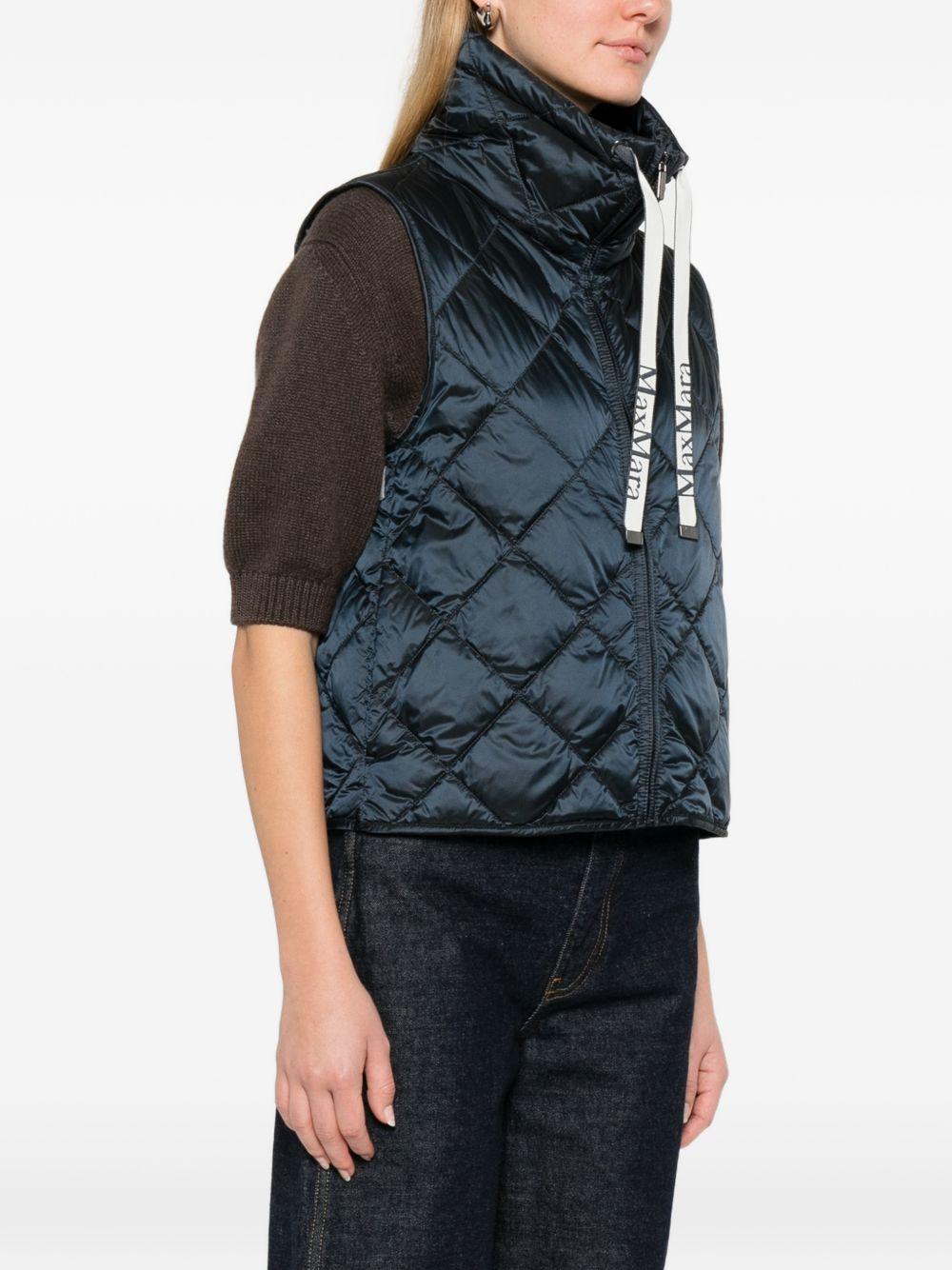 Gilet Imbottito Smanicato TREGIC 075 NEW DARK MAX MARA THE CUBE 