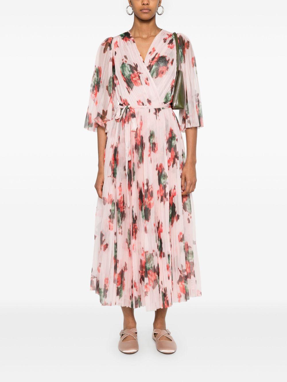 Serafini maxi dress A04410755 1147 FLOWERS PHILOSOPHY DI LORENZO SERAFINI 