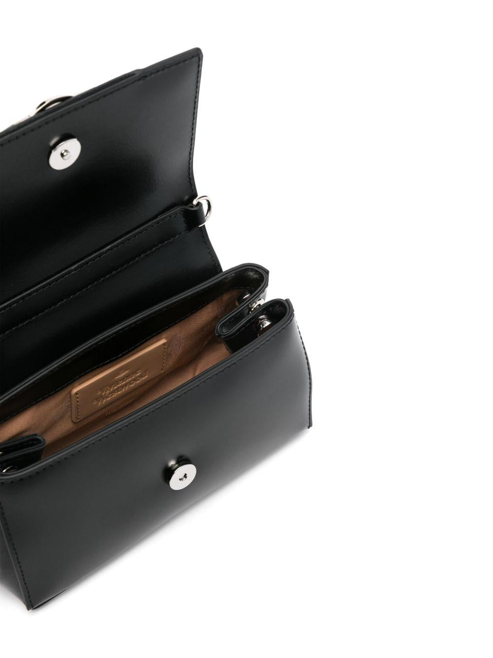 Small Hazel Bag 4603000IWL0077 N401 BLACK VIVIENNE WESTWOOD 