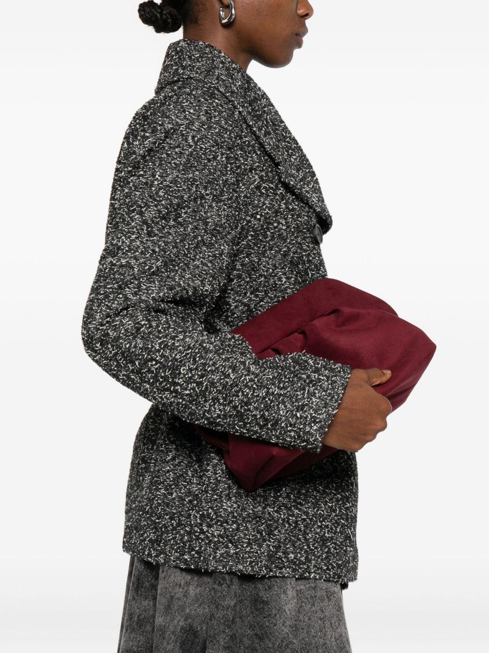 Bios Suede Bag TMFW25BSUE120 PRUNE THEMOIRE 