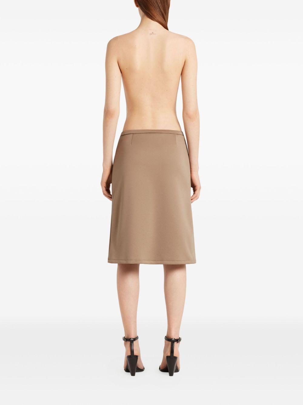 Illusion Circle Lace Bodysuit 325JBD143PA0132 0001 HERITAGE WHITE COURREGES 