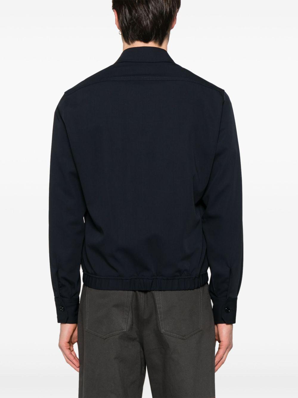 Giacca camicia in lana ESHONORESIF64422 850 LARDINI 