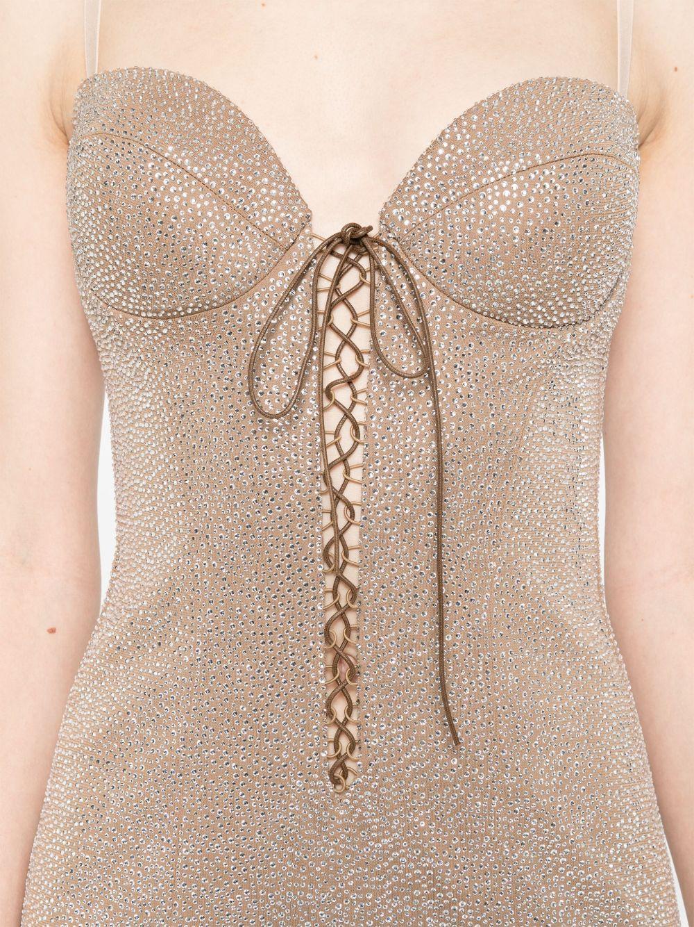 Long dress in cristalli 04SSDR457FC04428AC 21 GIUSEPPE DI MORABITO 