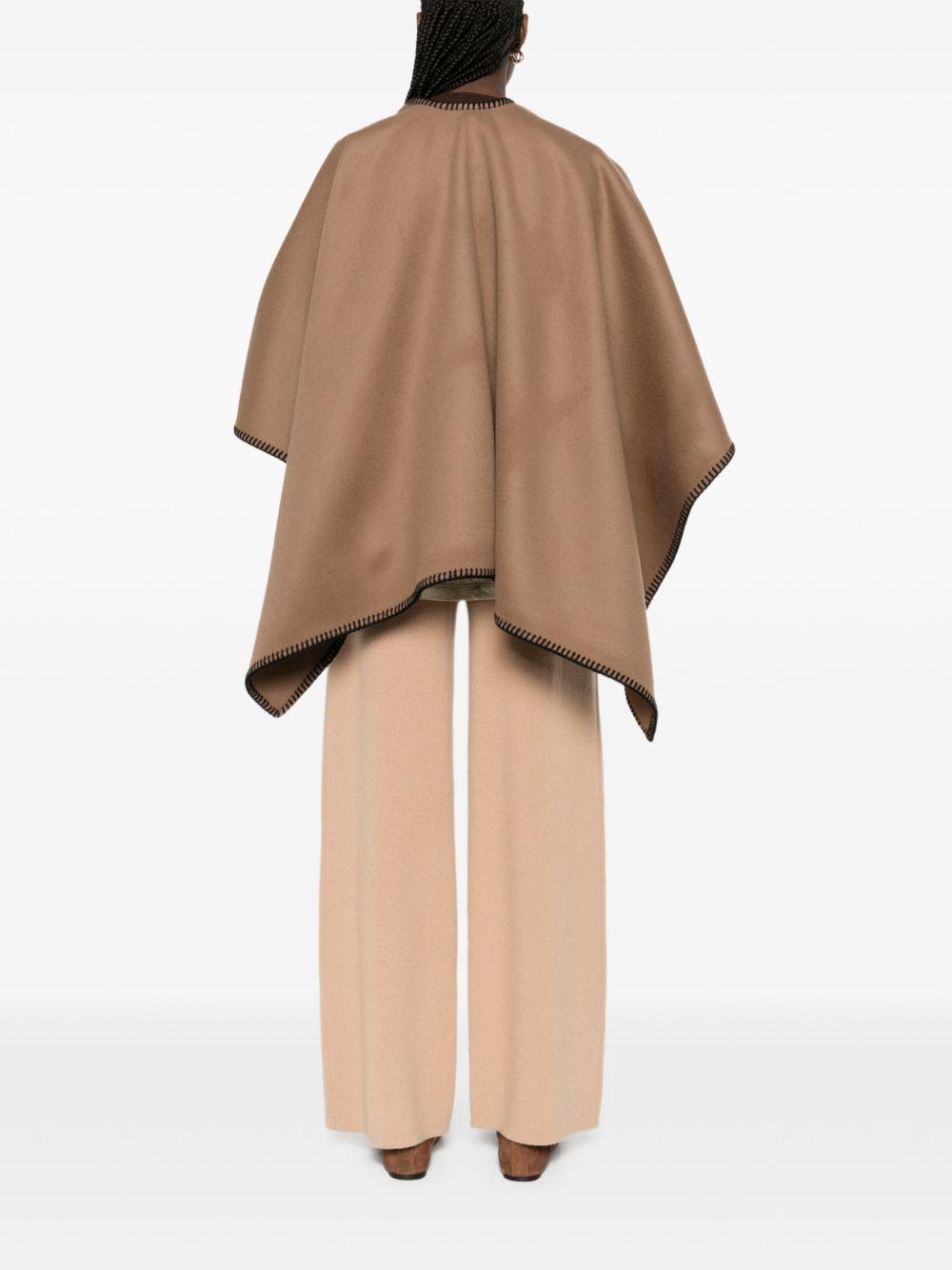 Mantella Doppio Drap Pura Lana MXACOLOMBA 035 GOLDEN CAMEL MAX MARA 