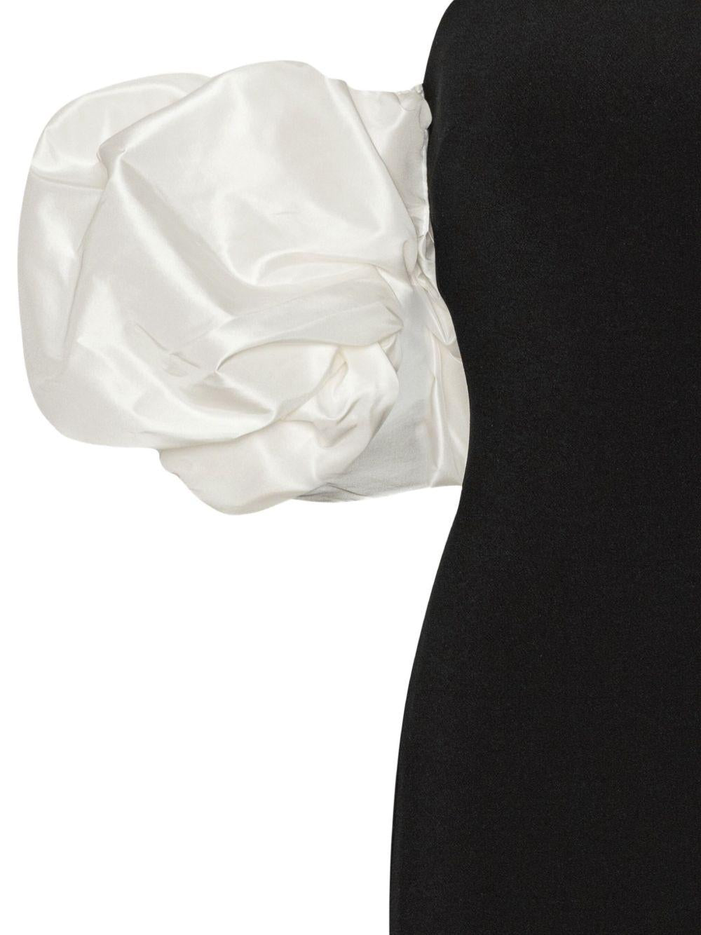Maxi Puff Sleeve Dress Black 115249100 100 BLACK ROTATE 