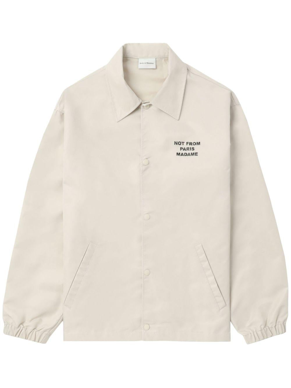 La Veste Slogan PERMJT183PA014 MASTIC DROLE DE MONSIEUR 