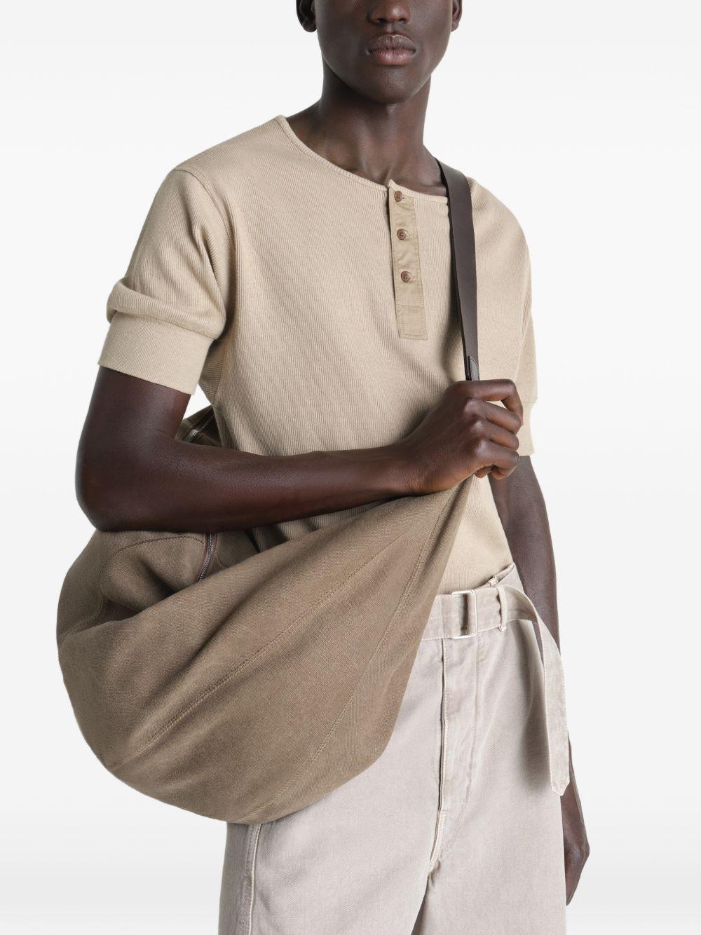 XL Quiver Clip Bag in Heavy Cotton Canvas BG0202LF1400 BG003 SISAL LEMAIRE 