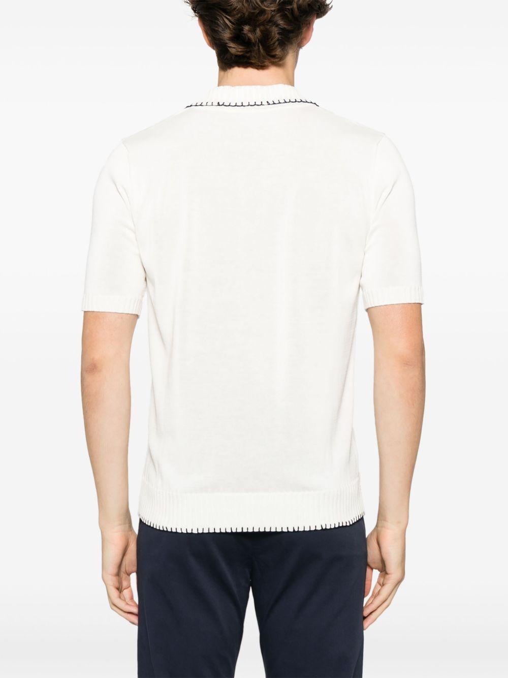 Polo a coste K76POLK20MAG0K030 0111 NATURAL ELEVENTY 