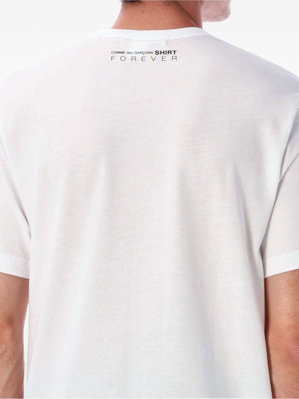  FZT004PER 4 WHITE COMME DES GARCONS SHIRT 