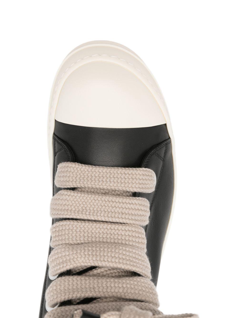 Jumbolace Sneaks RU01F2892LCOW2 911 BLACK WHITE RICK OWENS 