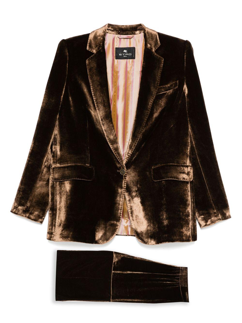 Tailleur in Velluto WRCA004299TCD01 M0689 ETRO 