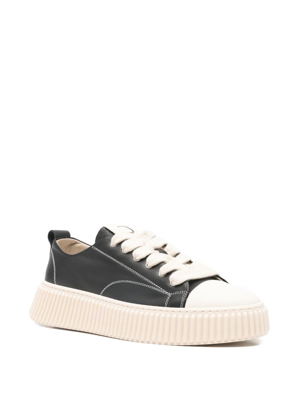 Sneakers 2020 Triple Black Leather 2020 LEATHER BLACK RHUN 