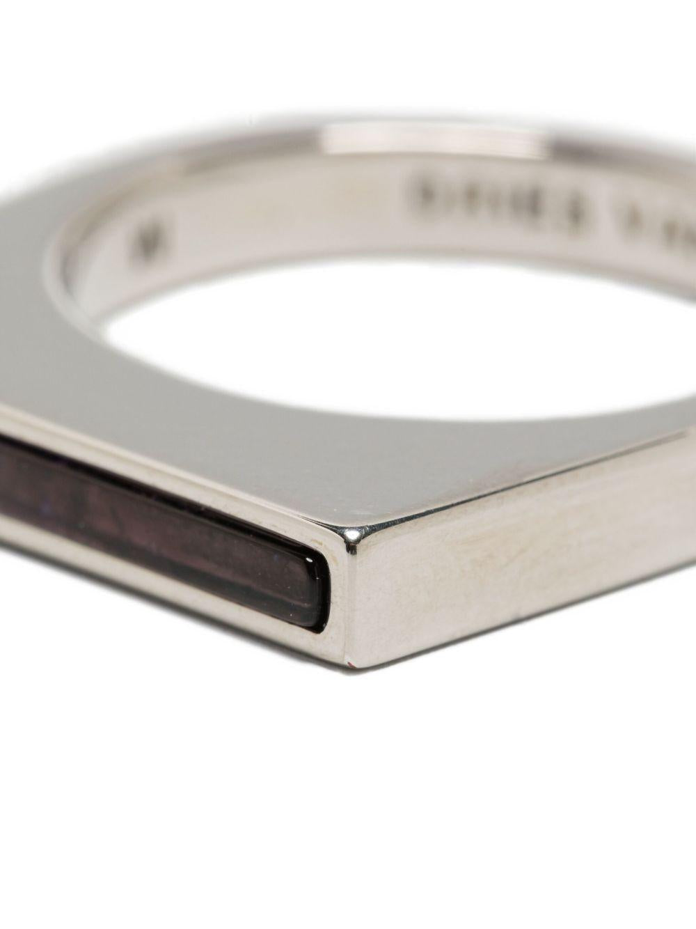 Signet Ring RINGM252240 401 PURPLE DRIES VAN NOTEN 