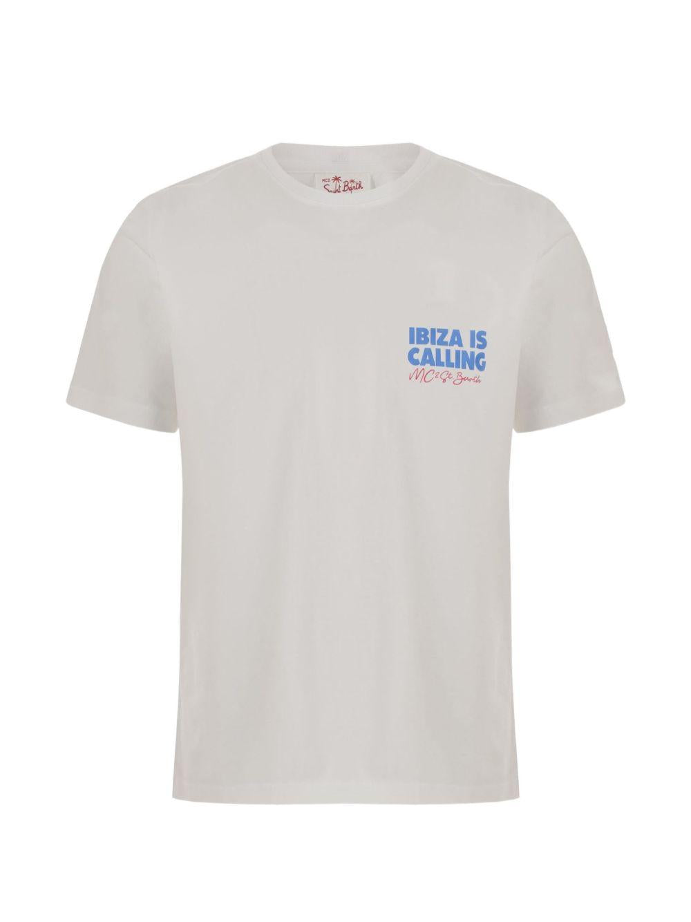 T-Shirt Delmar DLR000101526L IBIZA CALLING MC2 SAINT BARTH 