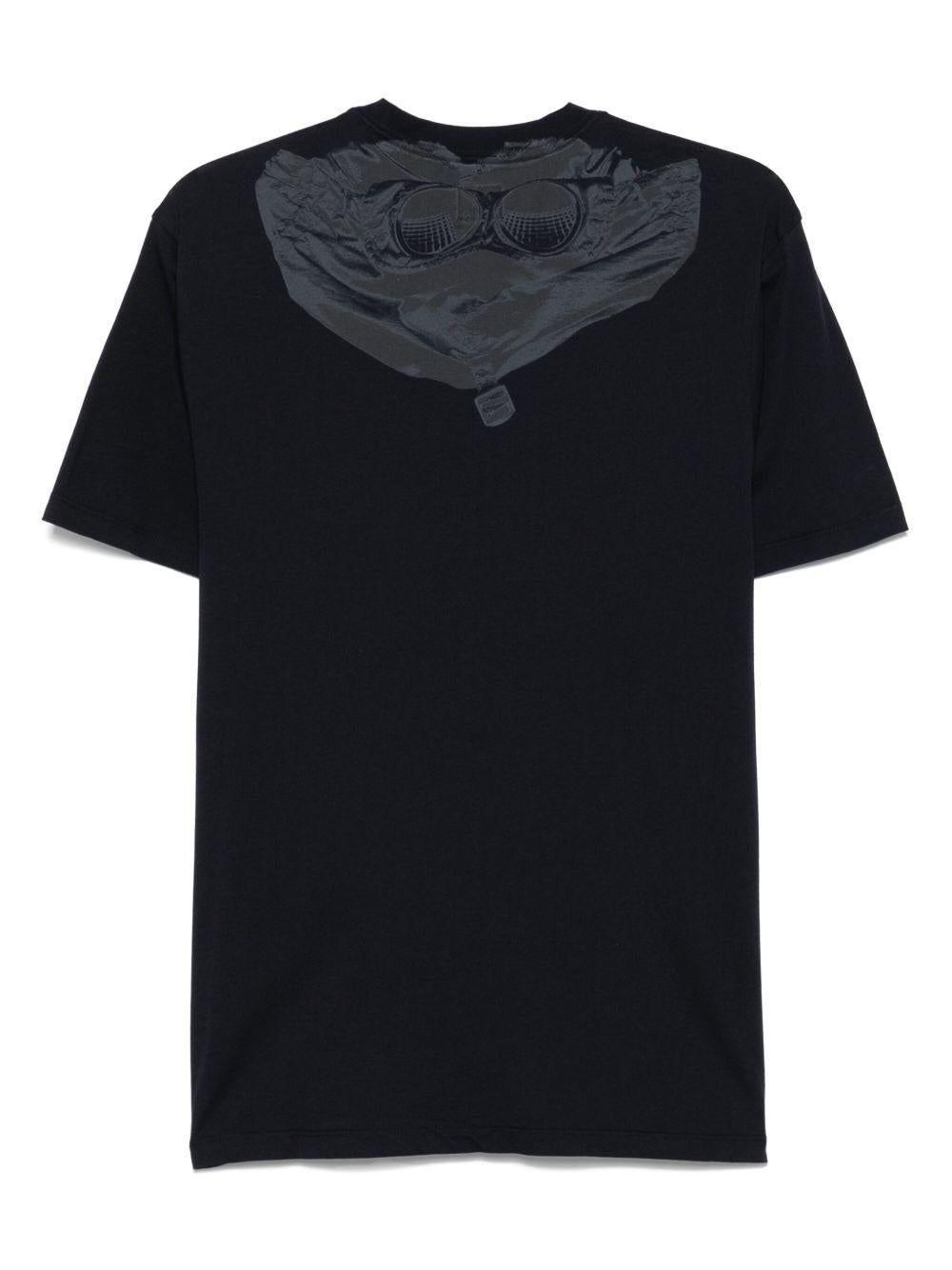 30/1 Jersey Back Goggle T-Shirt 18CMTS030A005100W 800 GREY CP COMPANY 