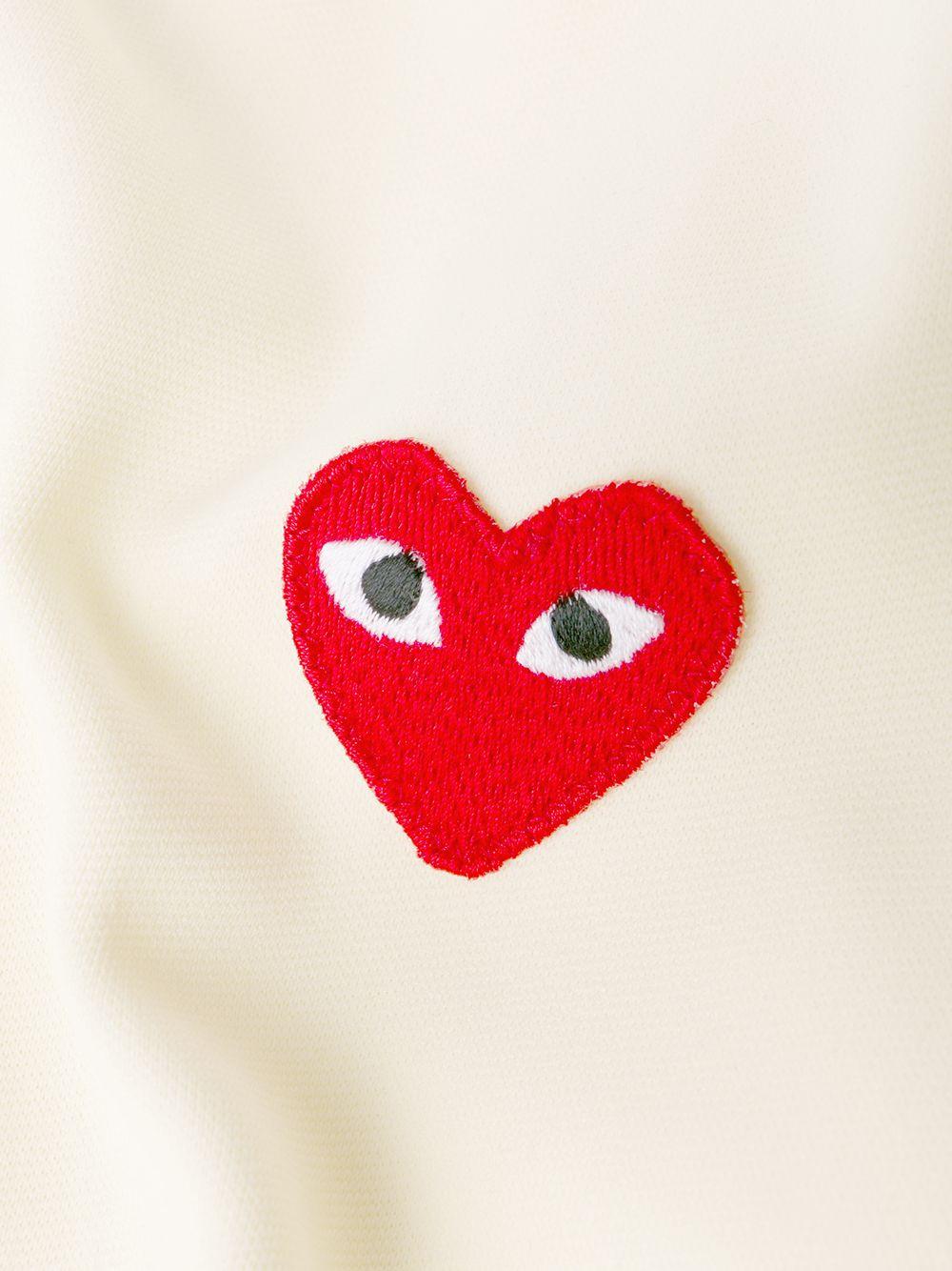  P1T172 3 IVORY COMME DES GARCONS PLAY 