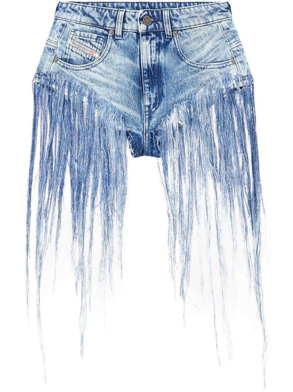 De-Jizz-Fsg Shorts<BR/> A181450CMBM 01 BLUE DIESEL 