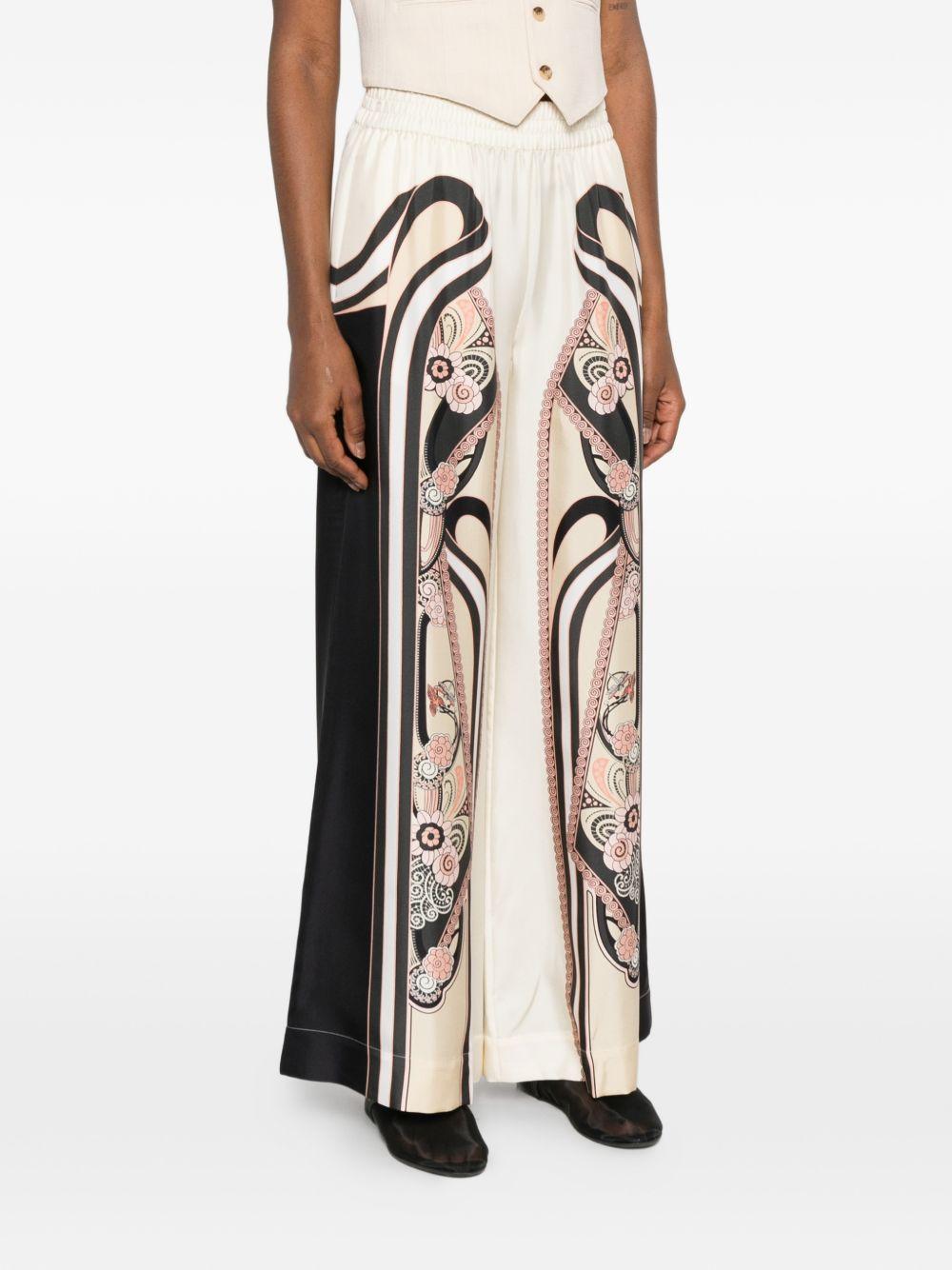 Palazzo Pants TRO0026SIL006AMB03 PI02 AMBROSIA PLACEE LA DOUBLEJ 