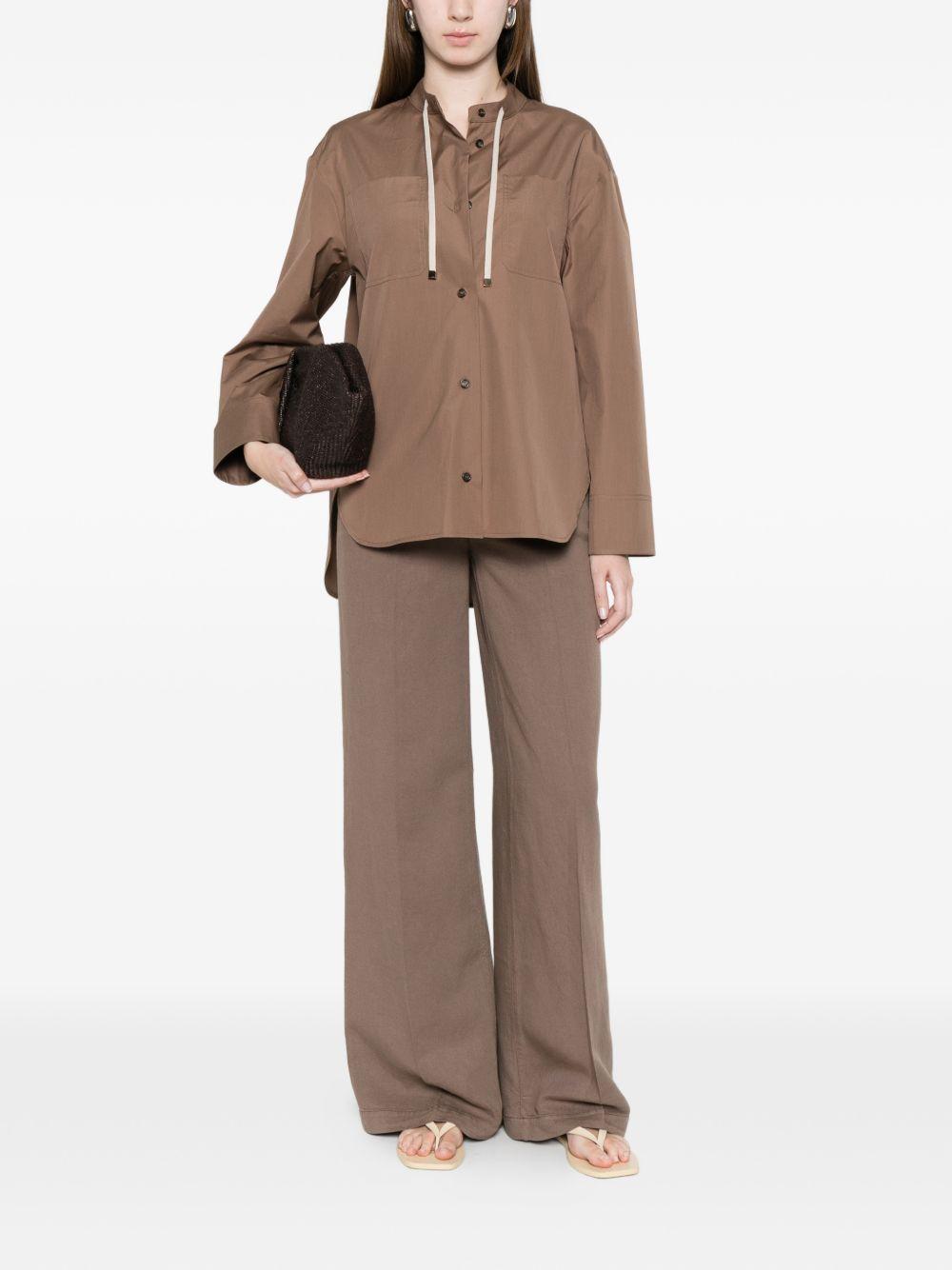 Giacca In Popeline Puro Cotone SMMALI 003 MOU S MAX MARA 