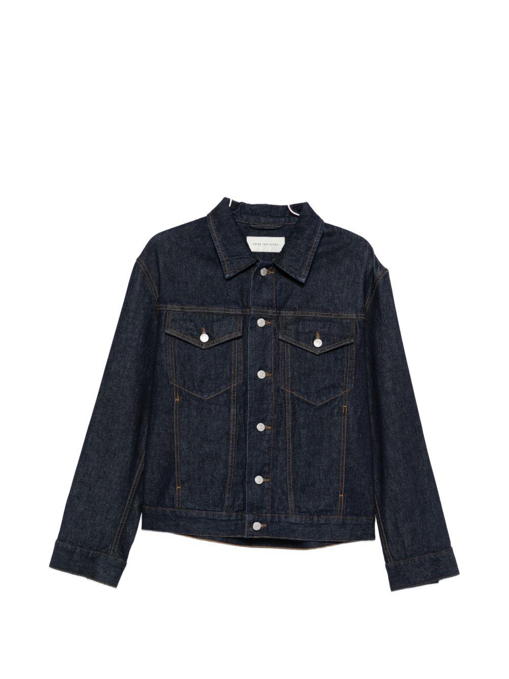 Denim Jacket VUSKINDEN3384 507 INDIGO DRIES VAN NOTEN 