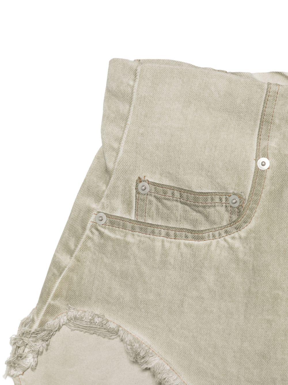 Dirt Cutoffs Shorts DS01F4313DSN 138 SAND RICK OWENS DRKSHDW 