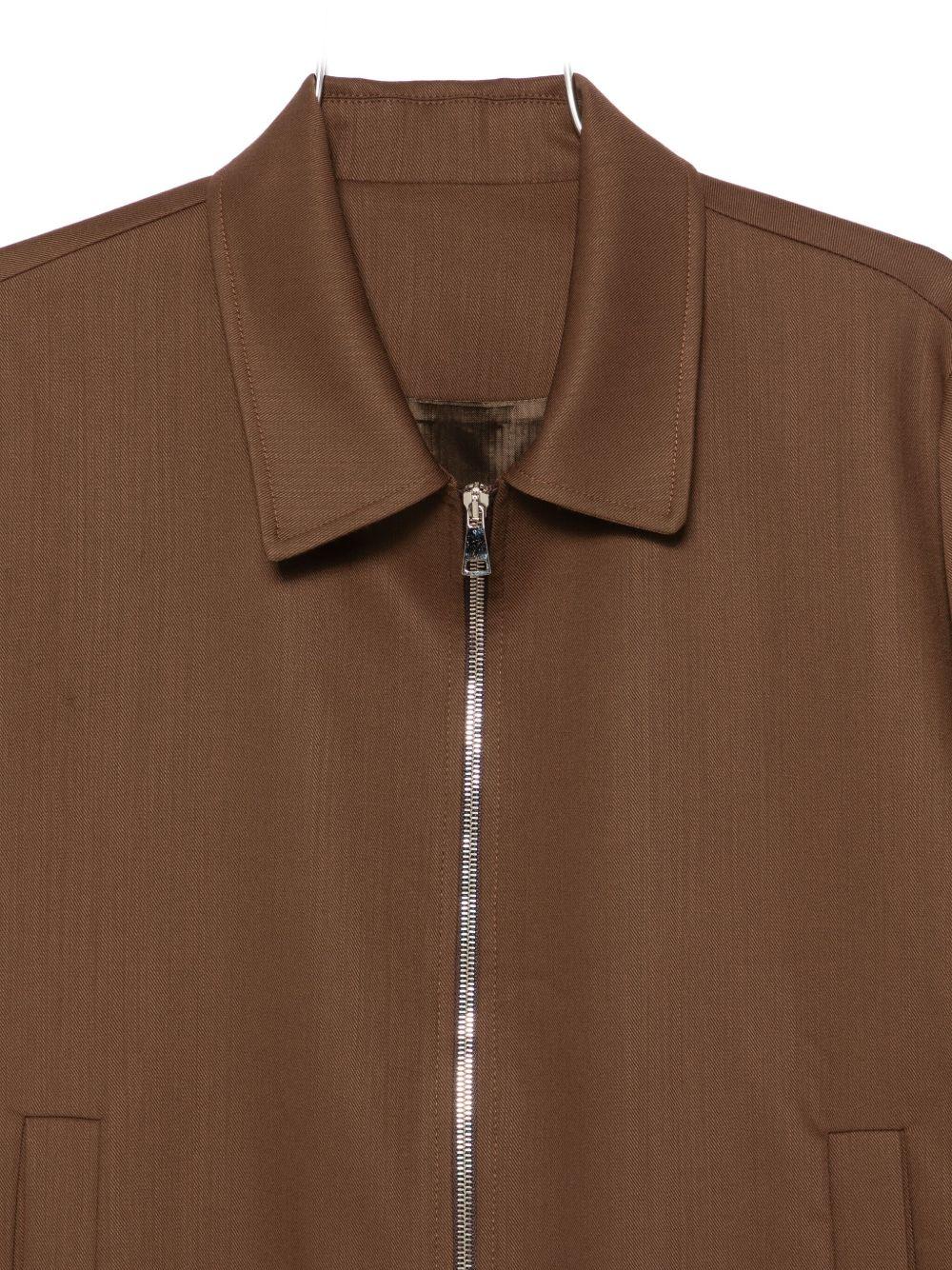 Giacca-camicia con zip Z1135918 MARRONE COSTUMEIN 