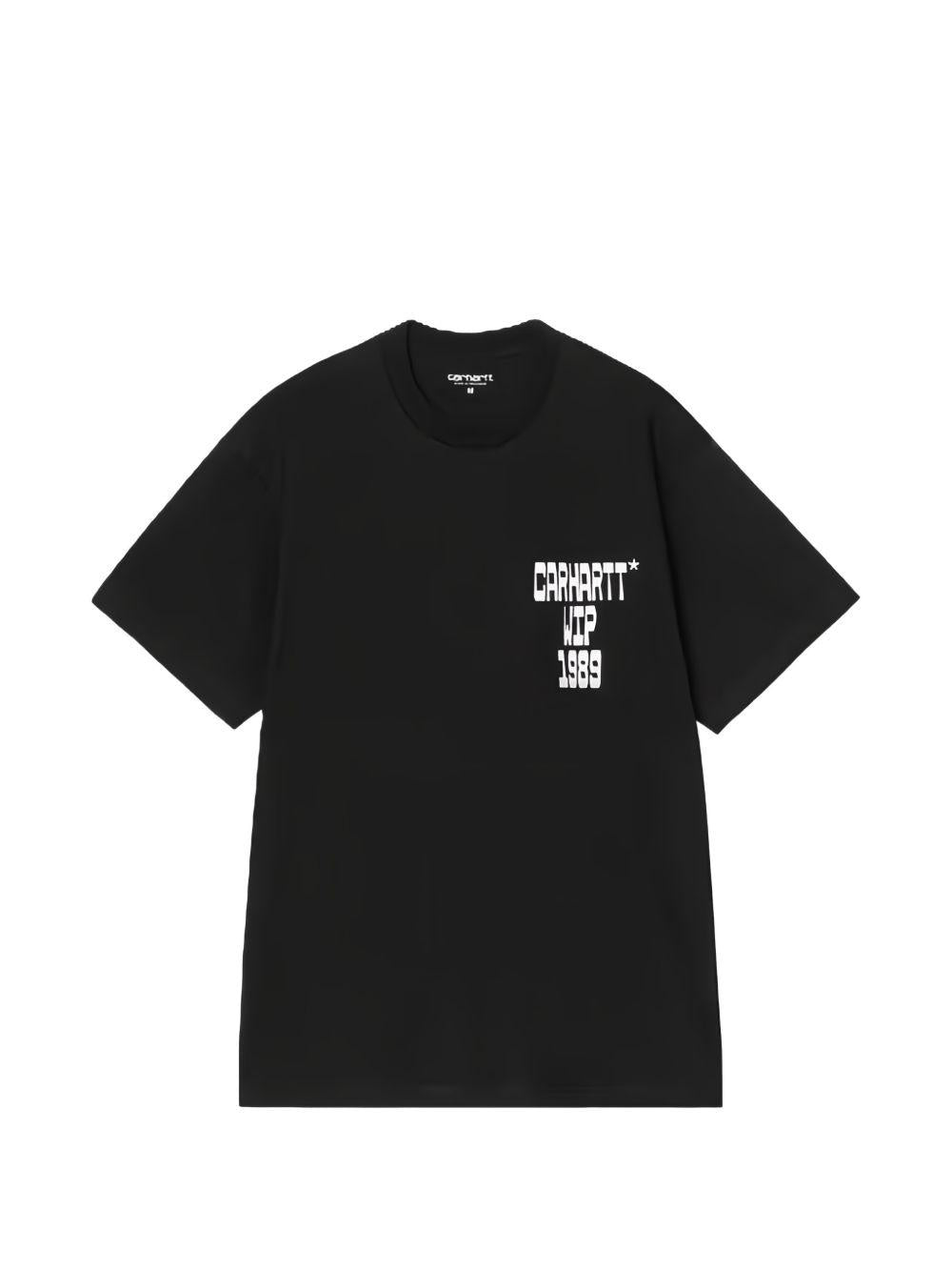 Blocks T-Shirt Organic Cotton I036231 89XX BLACK CARHARTT WIP 