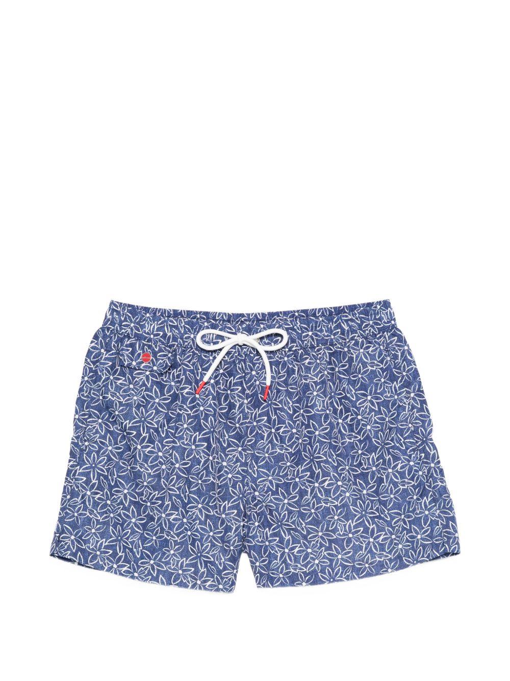 KITON - Boxer da mare corto UCOM010K0743H84009 MULTICOLOUR KITON 