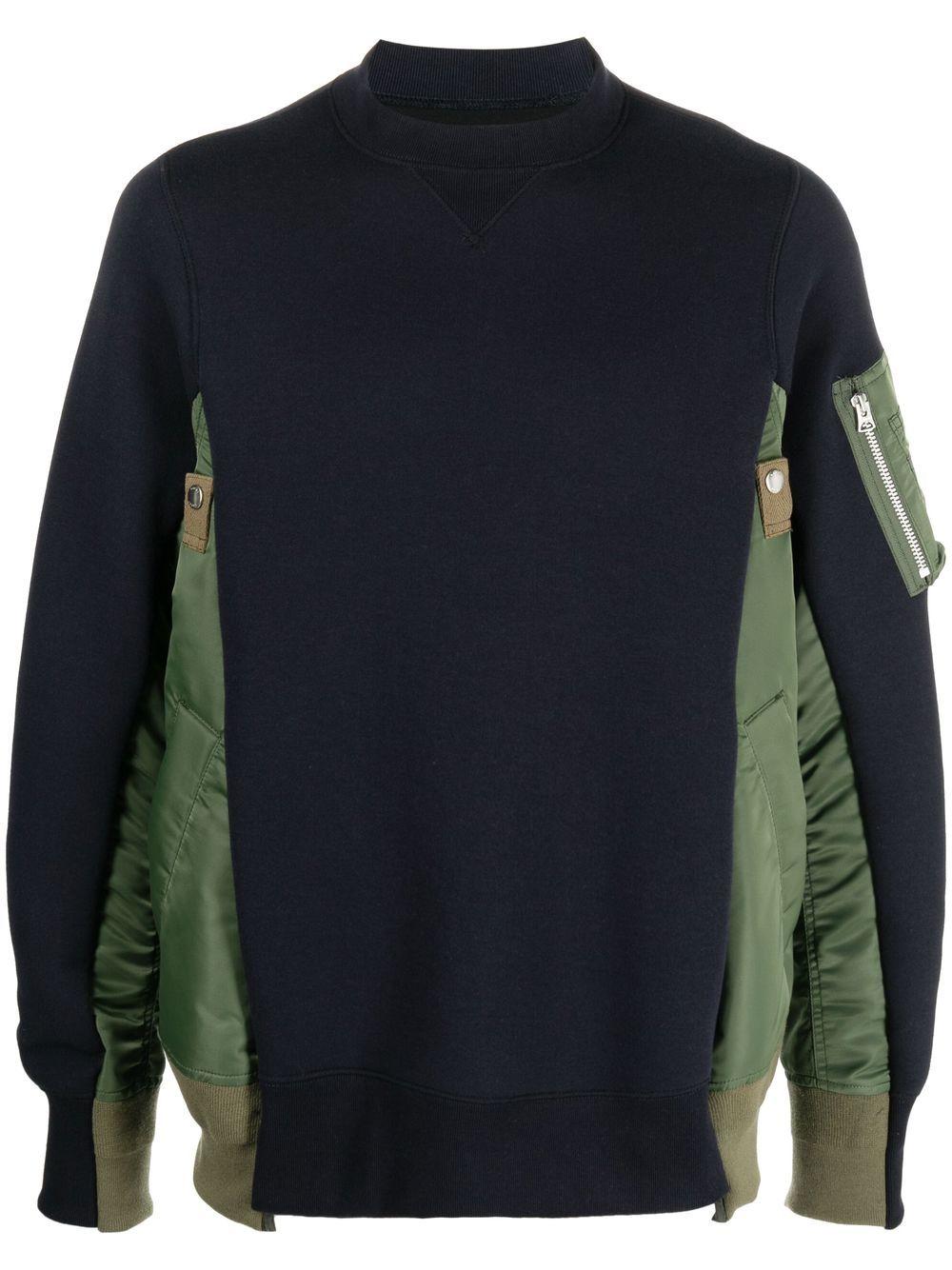  SCM058 212 NAVY KHAKI SACAI 
