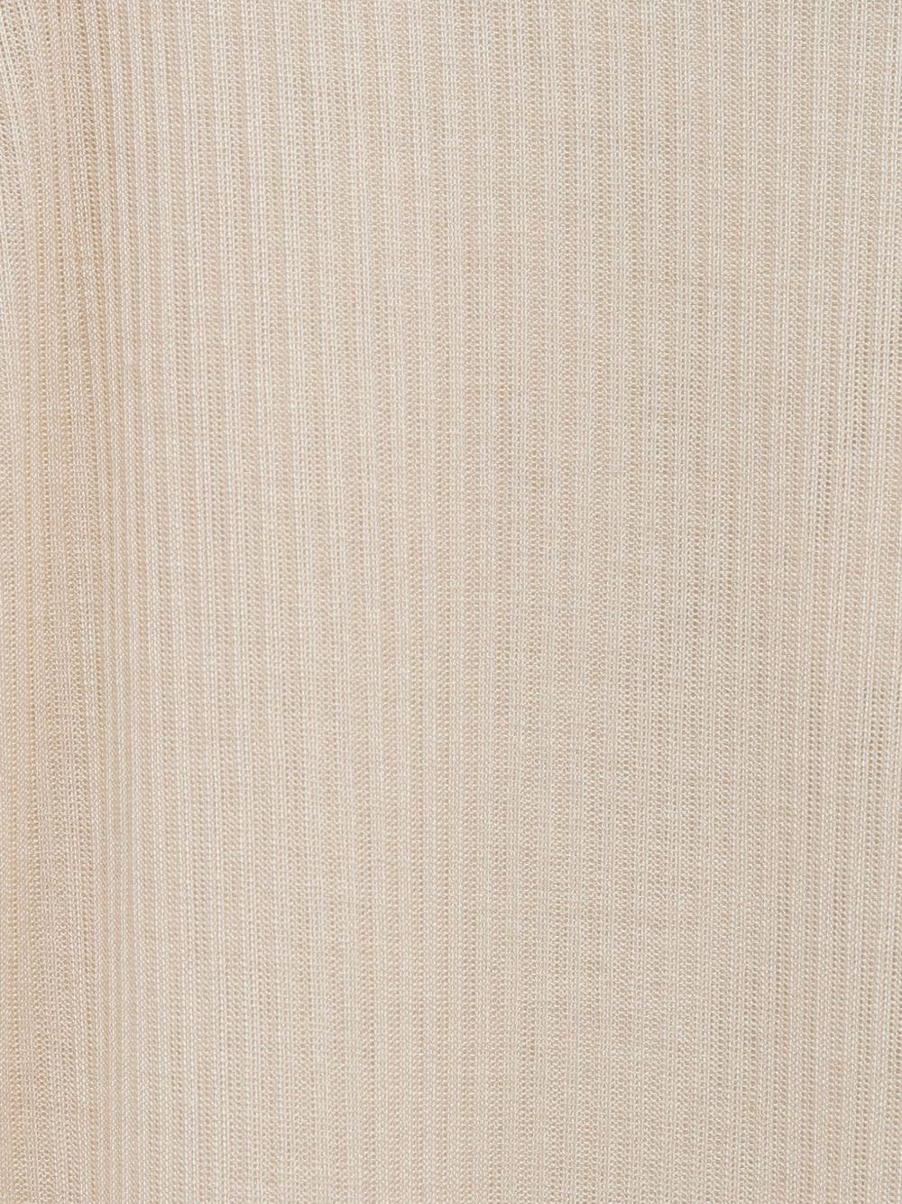 Seamless Tank Top in Viscose Silk TS0026LK1017 WH024 JASMINE LEMAIRE 