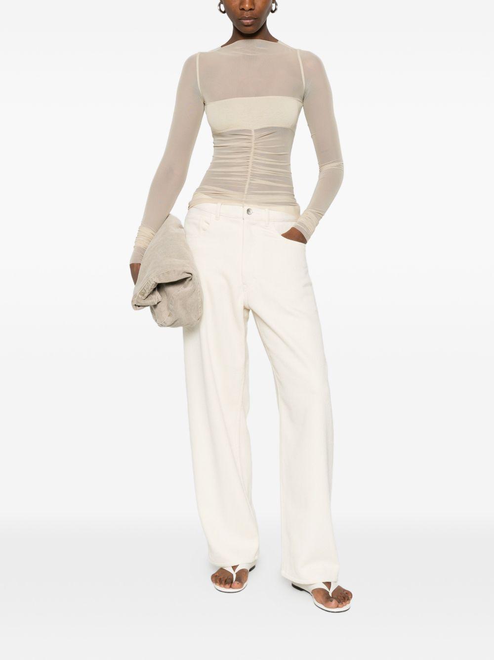 Top 'Temple' RO01F6274TUSRJA 138 SAND RICK OWENS 