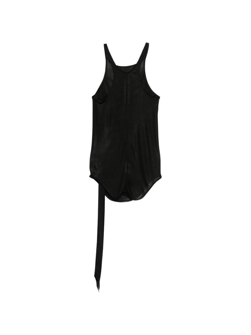 Top Racer Back Tank DS01F4112JL 09 BLACK RICK OWENS DRKSHDW 