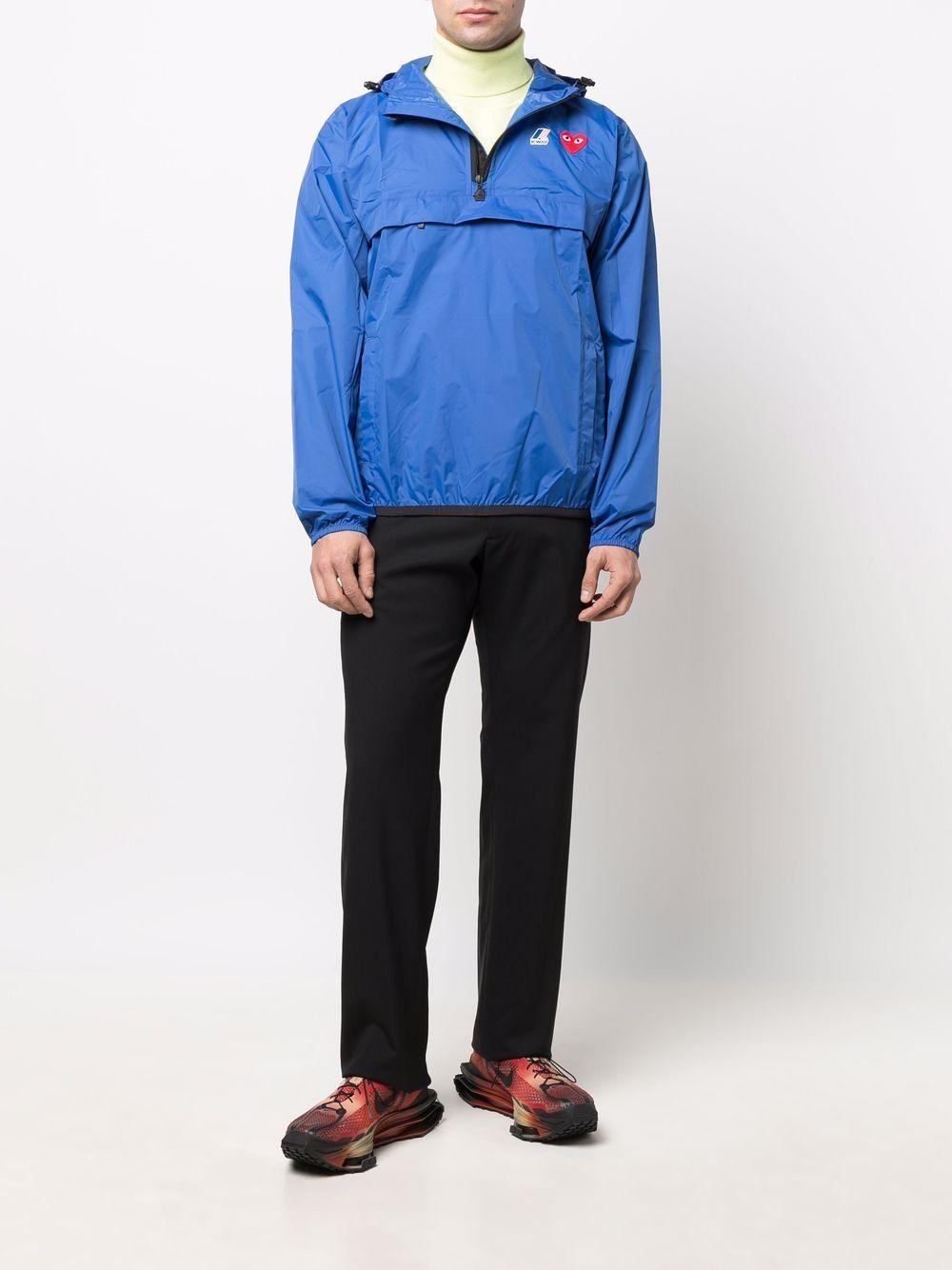  P1J502 2 BLUE COMME DES GARCONS PLAY 