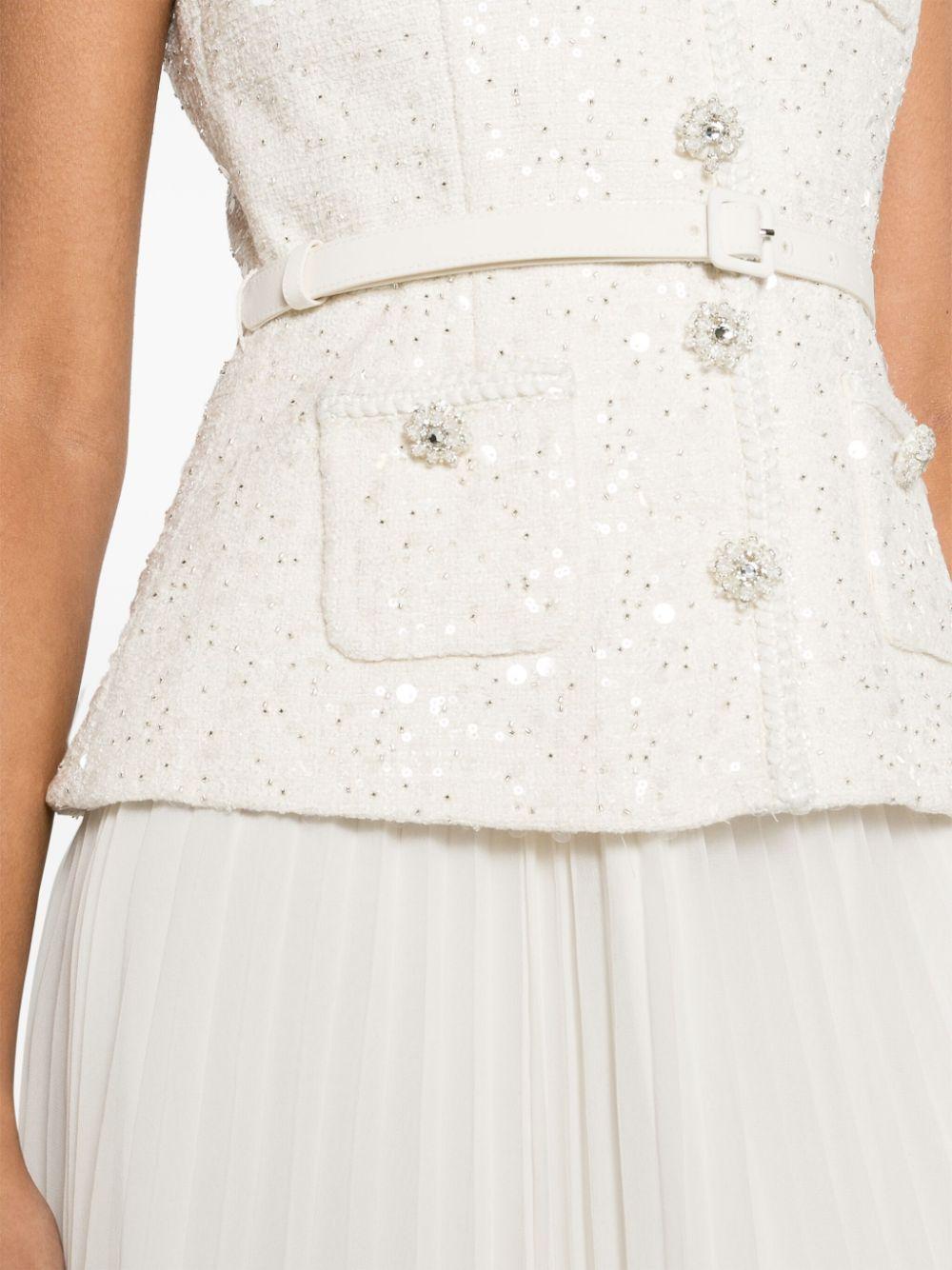  RS24168MC CREAM SELF-PORTRAIT 