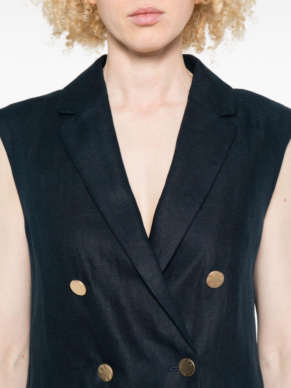 Completo In Puro Lino SMMBIRD 004 CLASSIC DARK S MAX MARA 