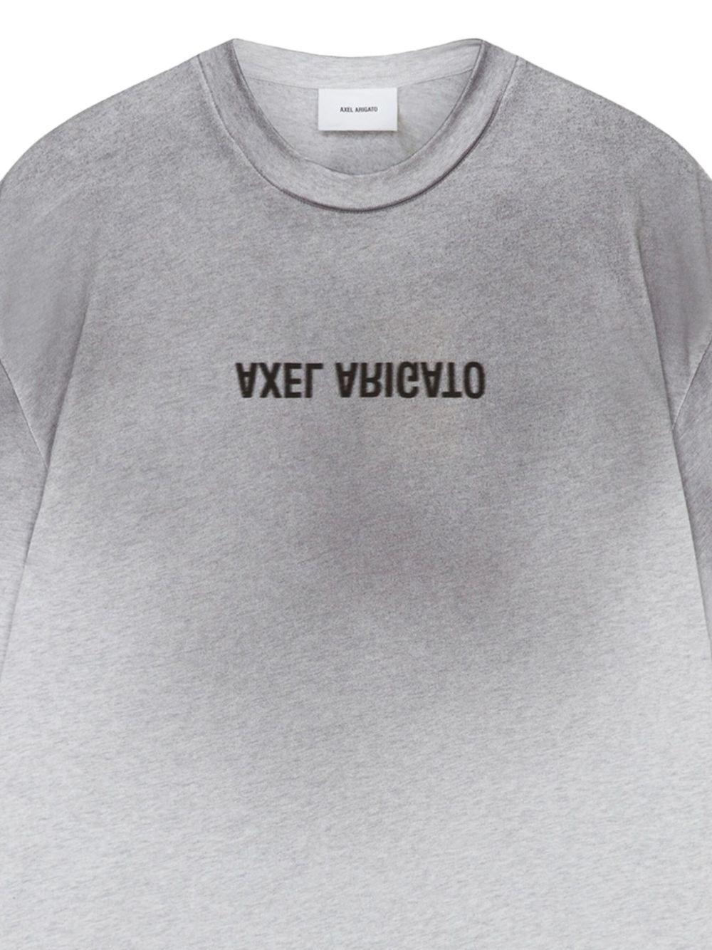 Distort Light T-Shirt A3543001 GREY MELANGE AXEL ARIGATO 
