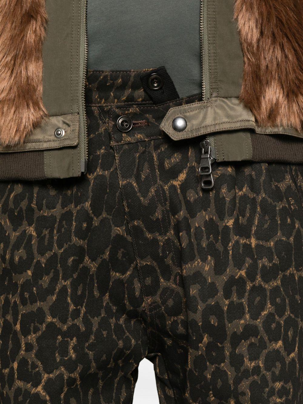 Crossover Carpenter Wide-Leg Jeans APA836M KHAKI ANDERSSON BELL 