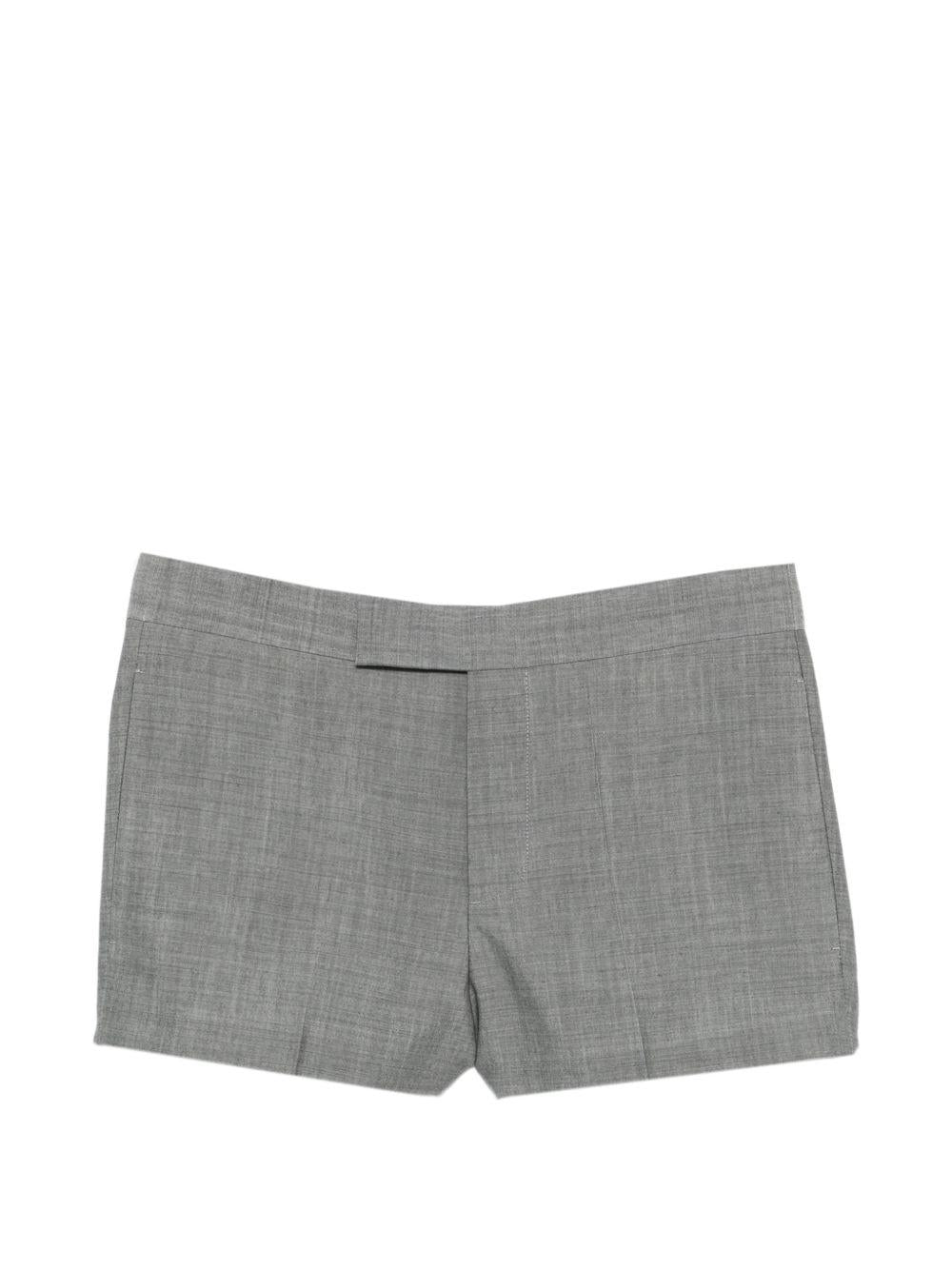 Shorts N°7C in Tela Mohair SS26N7C TELA MOHAIR GRIGIA SAPIO 