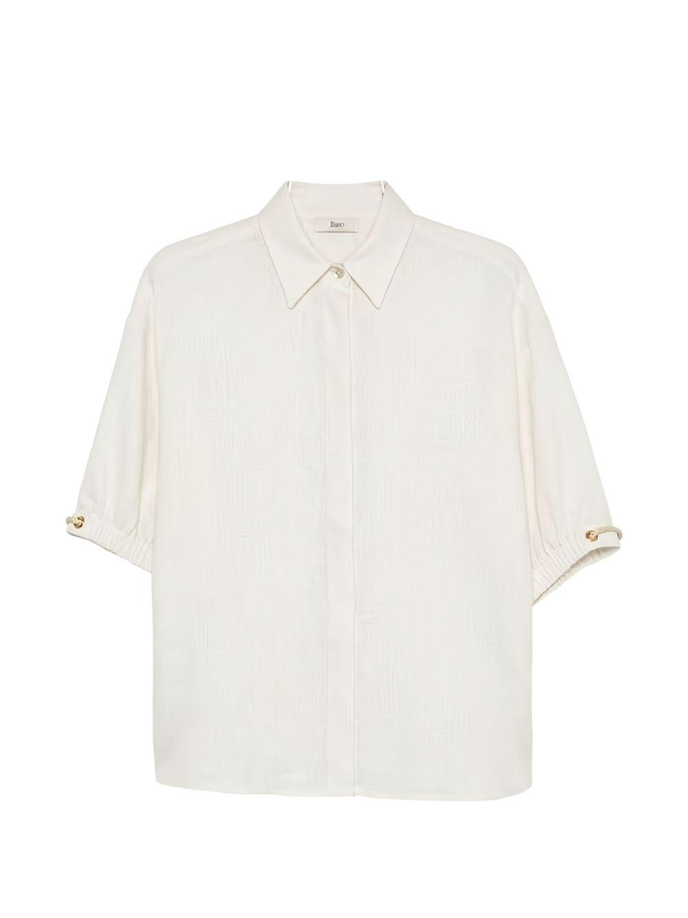 TOP IN LIGHT CRÊPE CM000046D12689 1000 BIANCO HERNO 