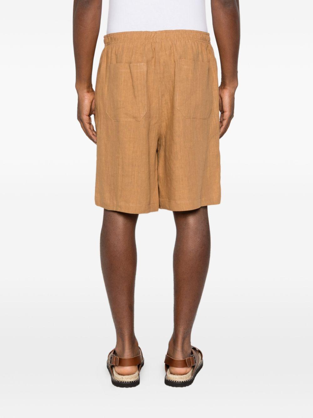 Elasticated-waistband shorts B6AB0039 62M SAFARI AMARANTO 