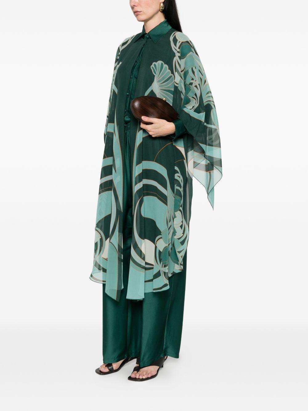 Maria Cape SCA0092SIL014BTU01 GR03 BLOOMING LA DOUBLEJ 