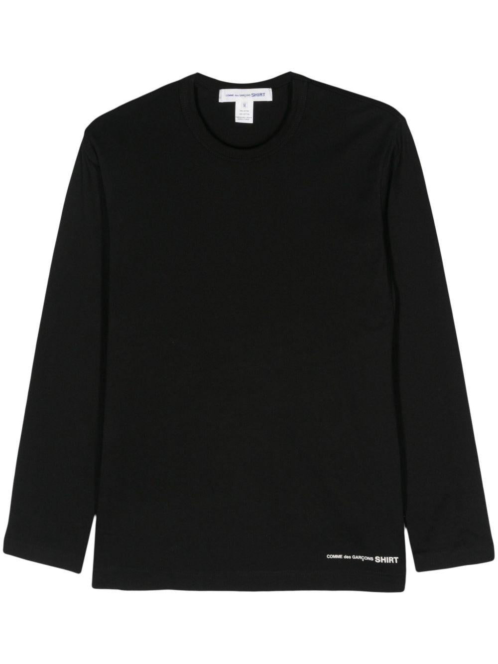 FMT019S24LONGSLEEVE 1 BLACK COMME DES GARCONS SHIRT 