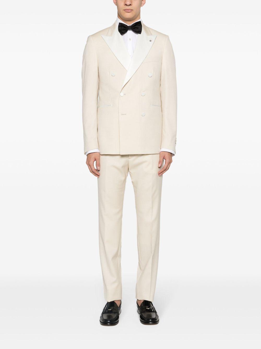 Blazer doppiopetto in jacquard SFBR10A01LIS550017UPER017 A5100 TAGLIATORE 