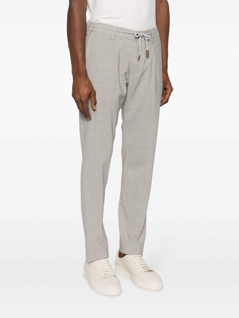 Pantalone jogger in lana X75PANB21TES0A053 06 GRIGIO ELEVENTY 