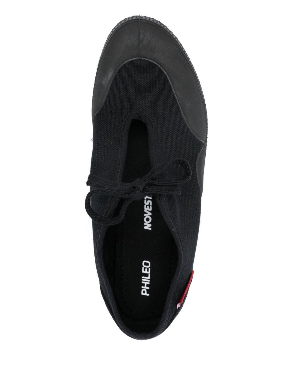 Kix Lace Ballerina PHI07SH401 1 BLACK PHILEO 