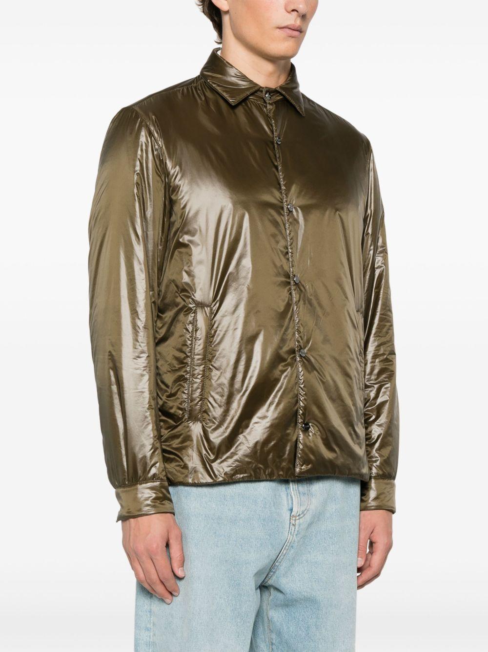 Shacket in Nylon Ultralight GI000490U12017Z 7745 VERDE MILITARE HERNO 