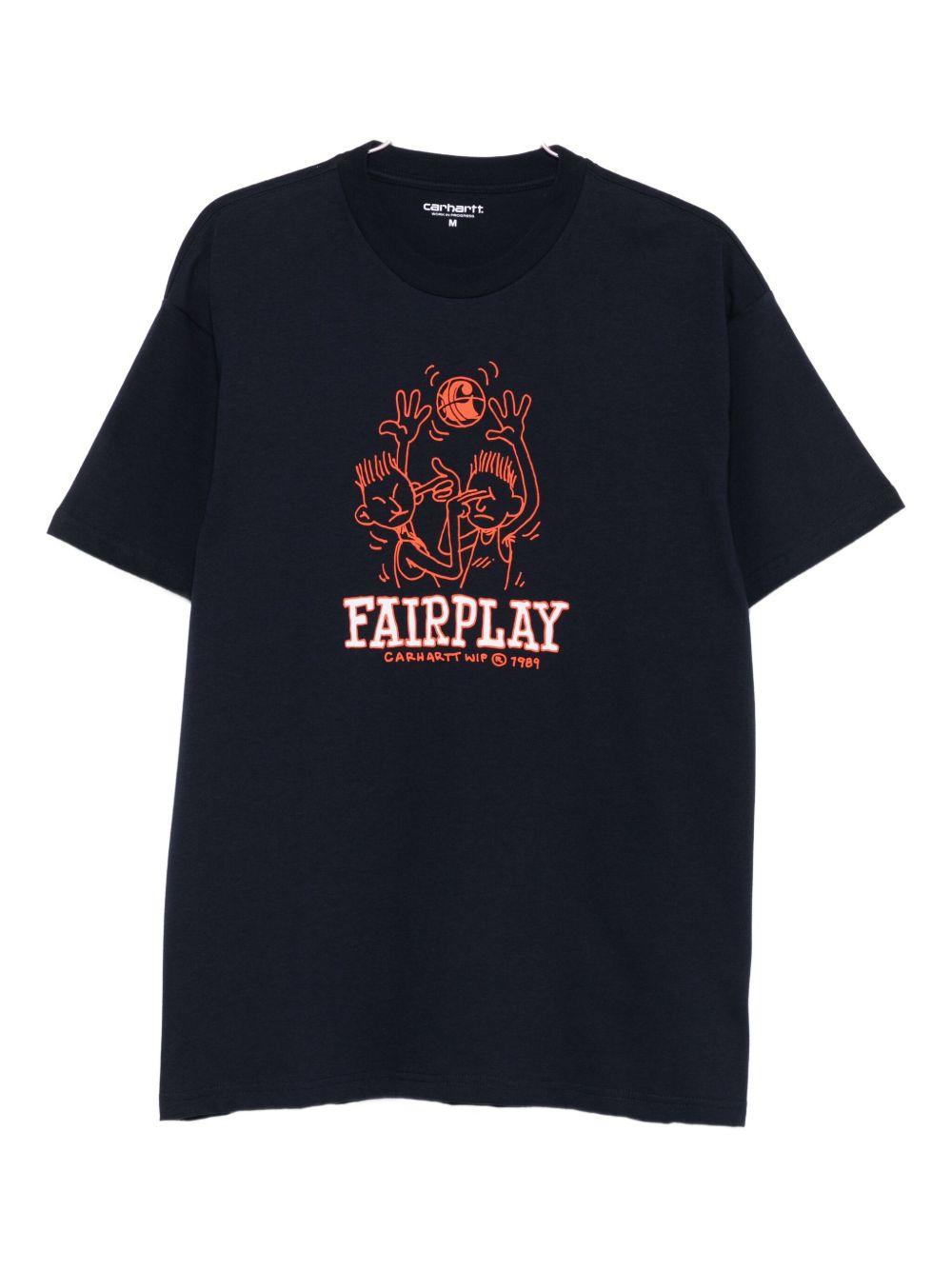 S/S Fairplay T-Shirt I035433 1CXX DARK NAVY CARHARTT WIP 