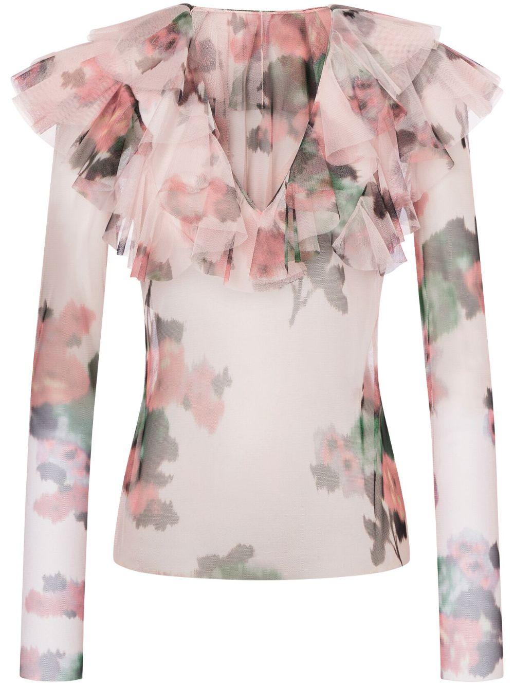 Floral-print blouse A02140755 1147 MULTICOLOUR PHILOSOPHY DI LORENZO SERAFINI 