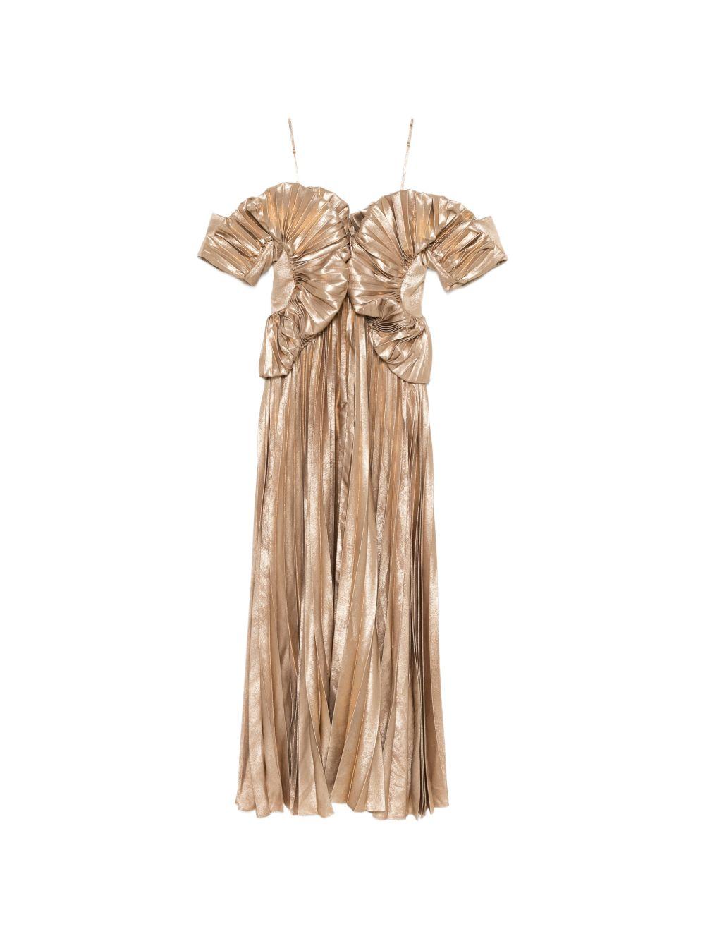 Hillsome Maxi Dress AS2507409D GOLD ACLER 