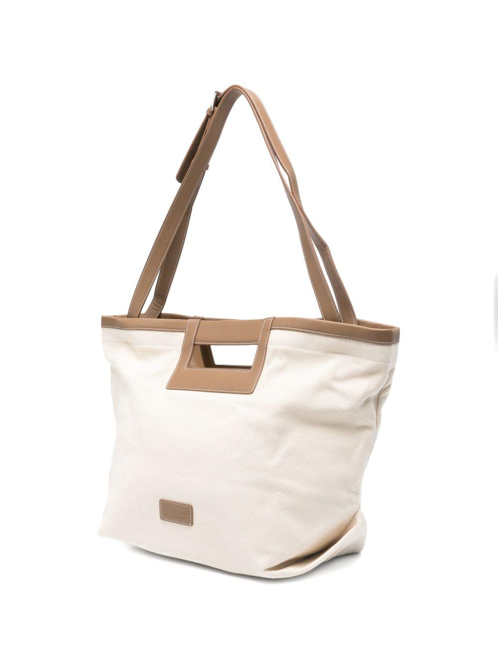 Borsa In Canvas BCHECRU 001 CAMMELLO MAX MARA 